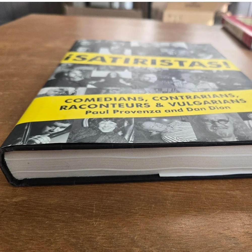 HarperCollins Satiristas Paul Provenza‎ Dan Dion 1st Edition HCDJ Book
